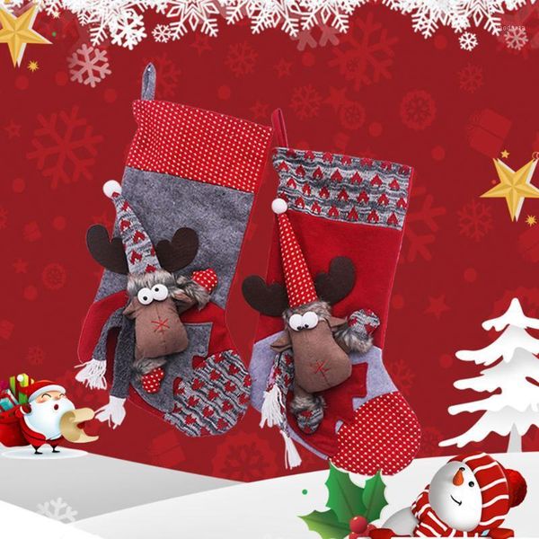 christmas decorations 1pcs stockings with elk printing candy gifts socks xmas gift bag tree decoration ornaments
christmas decorations 1pcs stockings with elk printing candy gifts socks xmas gift bag tree decoration ornaments