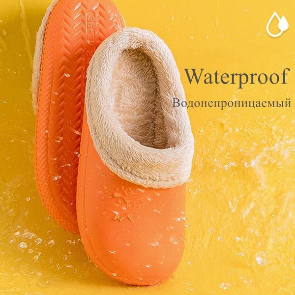 slippers 2021 waterproof eva winter women men couples shoes non-slip warm plush cotton indoor home autumn thick fur slides, Black
slippers 2021 waterproof eva winter women men couples shoes non-slip warm plush cotton indoor home autumn thick fur slides, Black