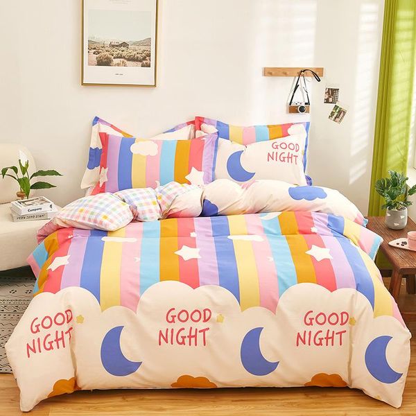 bedding sets lovely rainbow duvet cover set simple for kids girls room home decor cute bed linens with pillowcase sheet
bedding sets lovely rainbow duvet cover set simple for kids girls room home decor cute bed linens with pillowcase sheet
