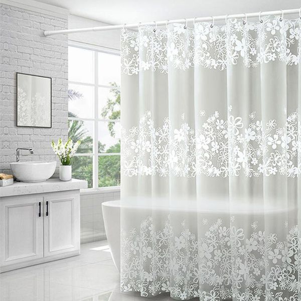 shower curtains hook waterproof moldproof transparent curtain for bathtub clear bathroom accessories set white 3d floral peva
shower curtains hook waterproof moldproof transparent curtain for bathtub clear bathroom accessories set white 3d floral peva