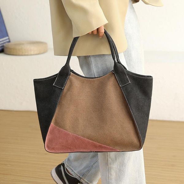women's trendy fashion hit color canvas bag large capacity casual commuter shoulder portable lady big cross body
women's trendy fashion hit color canvas bag large capacity casual commuter shoulder portable lady big cross body