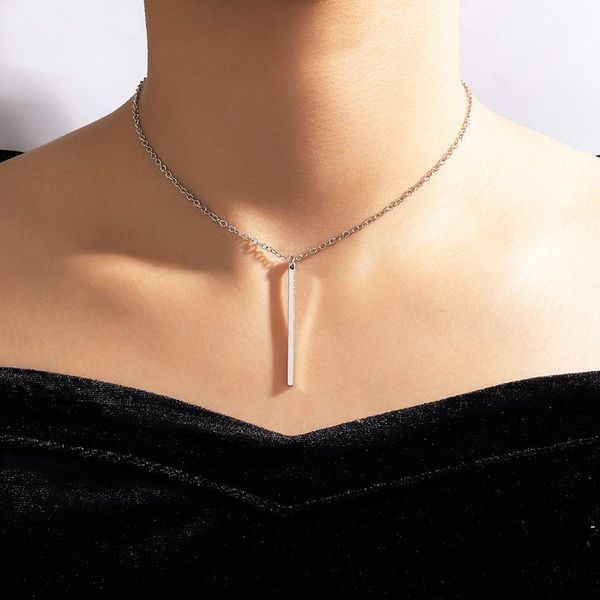 chains rectangle pendant necklace for women simple geometry silver color adjustable clavicle chain girls jewelry gifts 17896
chains rectangle pendant necklace for women simple geometry silver color adjustable clavicle chain girls jewelry gifts 17896