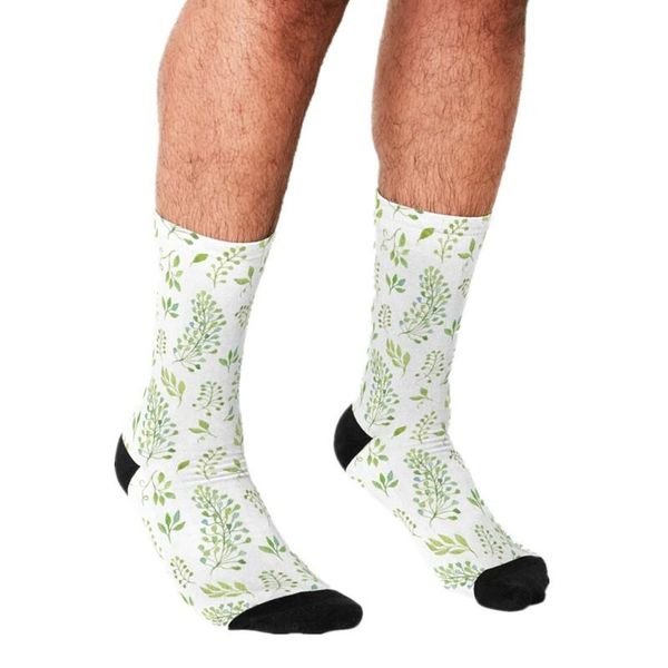 men's socks funny men's watercolor leaves pattern printed hip hop men happy cute boys street style crazy novelty for, Black
men's socks funny men's watercolor leaves pattern printed hip hop men happy cute boys street style crazy novelty for, Black