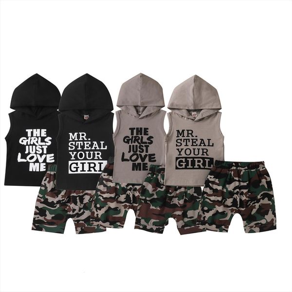 1 6years toddler baby boy fashion 2pcs clothing set sleeveless hooded letter printed camou shorts 4styles, White
1 6years toddler baby boy fashion 2pcs clothing set sleeveless hooded letter printed camou shorts 4styles, White