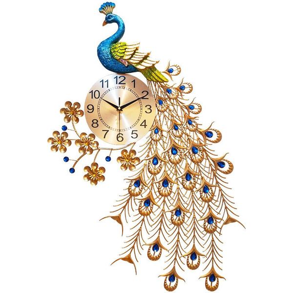 wall clocks 3d big crystal peacock modern design luxury for living room home decor clock watches wedding
wall clocks 3d big crystal peacock modern design luxury for living room home decor clock watches wedding