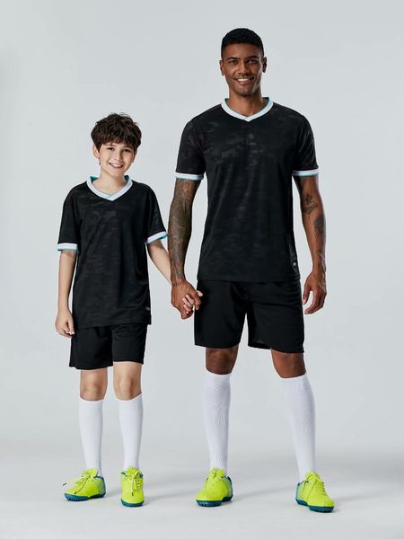 #047 football uniform men+kids soccer jersey printing team custom track and field sports short-sleeved shirt, Black;yellow
#047 football uniform men+kids soccer jersey printing team custom track and field sports short-sleeved shirt, Black;yellow