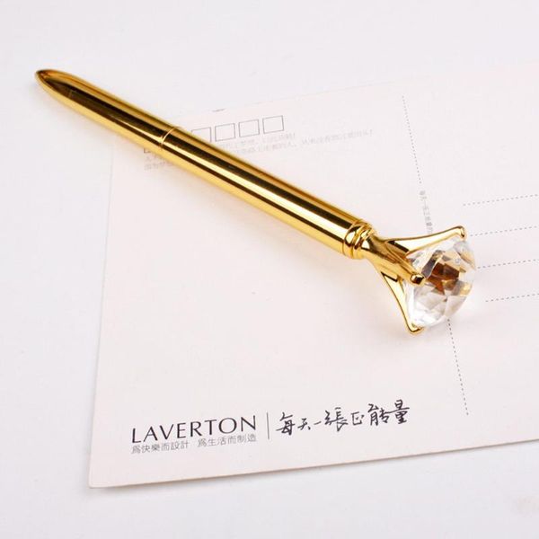 luxury portable big crystal pen diamond ballpoint pens stationery ballpen home office school supplies three colors available, Blue;orange
luxury portable big crystal pen diamond ballpoint pens stationery ballpen home office school supplies three colors available, Blue;orange