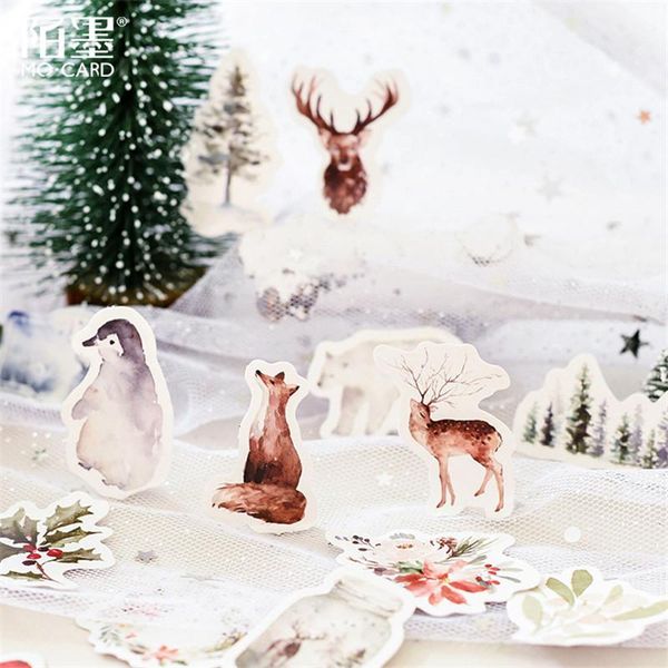 bookmark 45pcs/set kawaii bookmarks fashion cute forest elk pattern diary stickers planner christmas decorations office accessories
bookmark 45pcs/set kawaii bookmarks fashion cute forest elk pattern diary stickers planner christmas decorations office accessories