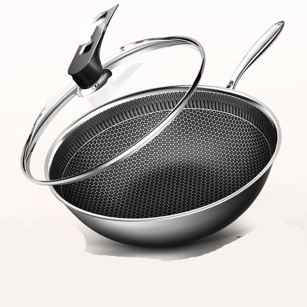 stainless steel wok household less oil smoke induction cooker gas stove special pot kitchen pots cookware pans
stainless steel wok household less oil smoke induction cooker gas stove special pot kitchen pots cookware pans