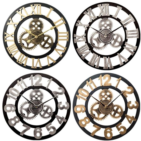 40/50cm vintage silent wall clock arabic roman numeral pendulum clocks for living room bedroom office home decor
40/50cm vintage silent wall clock arabic roman numeral pendulum clocks for living room bedroom office home decor