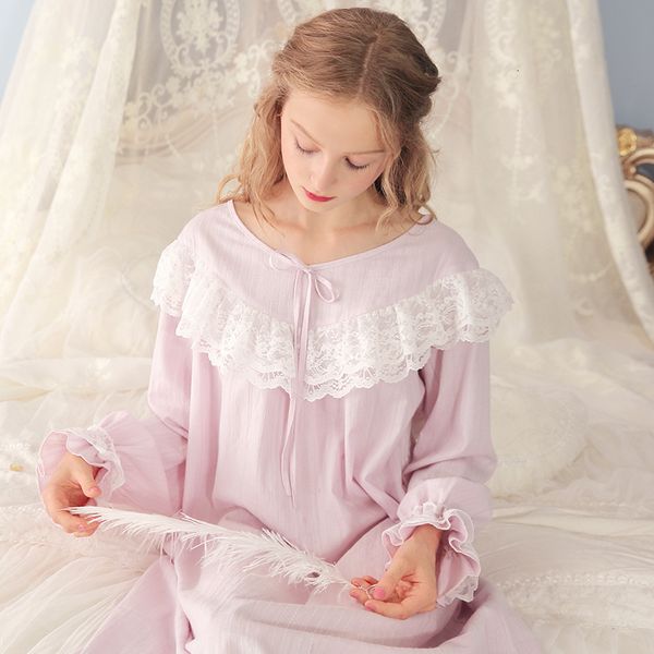 women's sleepwear women gown cotton nightgown long night retro royal ladies casual homewear purple pink comfortable q9rb, Black;red
women's sleepwear women gown cotton nightgown long night retro royal ladies casual homewear purple pink comfortable q9rb, Black;red