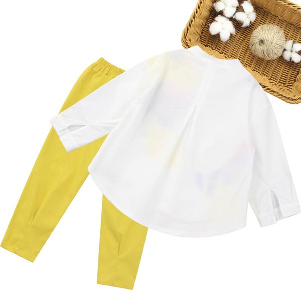 teenage children clothes floral pattern costume for girls blouse + pants girls clothes casual style childrens tracksuits, White
teenage children clothes floral pattern costume for girls blouse + pants girls clothes casual style childrens tracksuits, White