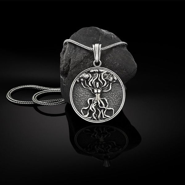 necklace celtic tree of designer life men's pendant punk hip hop jewelry 2021 womens mens luxury, Silver
necklace celtic tree of designer life men's pendant punk hip hop jewelry 2021 womens mens luxury, Silver