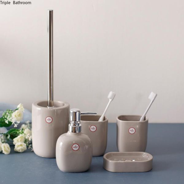 liquid soap dispenser nordic style ceramic gargle cup toilet brush toothbrush holder dish bathroom accessories supplies
liquid soap dispenser nordic style ceramic gargle cup toilet brush toothbrush holder dish bathroom accessories supplies