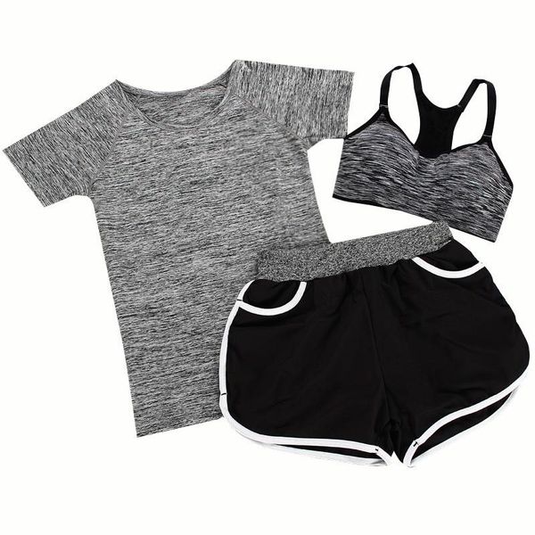 pieces women cropped t shorts shirt + vest sets summer women's two piece pants, White
pieces women cropped t shorts shirt + vest sets summer women's two piece pants, White