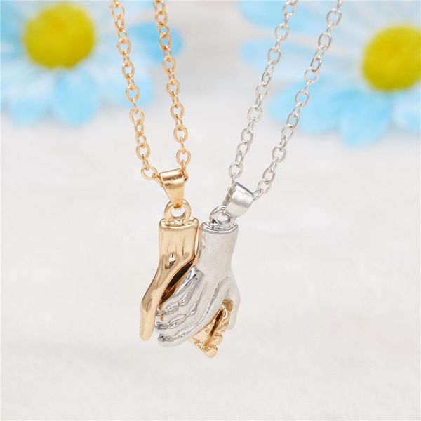 chains magnet attraction double hand necklaces pendants for lovers women men romantic jewelry wedding chain girls boys gift fashion, Silver
chains magnet attraction double hand necklaces pendants for lovers women men romantic jewelry wedding chain girls boys gift fashion, Silver