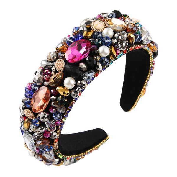 hair clips & barrettes gorgeous baroque full multi color crystal headband for woman luxurious simulated pearl rhinestone hairband party head, Golden;silver
hair clips & barrettes gorgeous baroque full multi color crystal headband for woman luxurious simulated pearl rhinestone hairband party head, Golden;silver