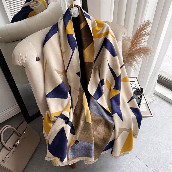 scarves winter scarf women 2021 fashion geometric print cashmere pashmina shawls wraps female thick warm blanket stoles, Blue;gray
scarves winter scarf women 2021 fashion geometric print cashmere pashmina shawls wraps female thick warm blanket stoles, Blue;gray