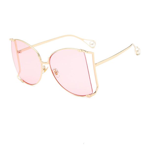 luxury designer sunglasses 2021 brand pearls half round women fashion big frame gradient sun glasses female oculos eyewear 0622, White;black
luxury designer sunglasses 2021 brand pearls half round women fashion big frame gradient sun glasses female oculos eyewear 0622, White;black