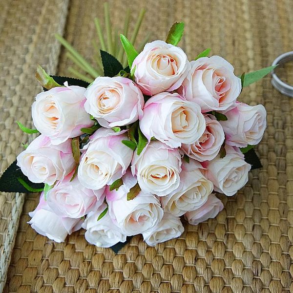 decorative flowers & wreaths 18pcs/lots rose bouquet artificial silk flower for home party decoration wedding fall decor fake
decorative flowers & wreaths 18pcs/lots rose bouquet artificial silk flower for home party decoration wedding fall decor fake