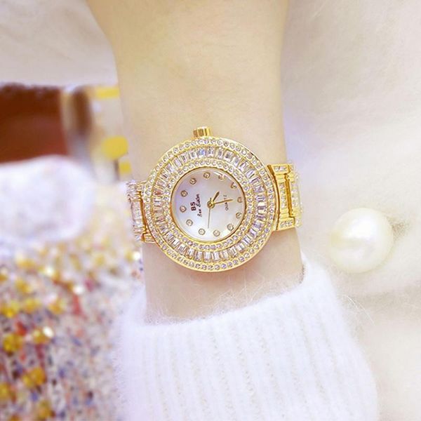wristwatches women watches fashion casual luxury rhinestone quarts rose gold silver watch birthday valentine's day gift, Slivery;brown
wristwatches women watches fashion casual luxury rhinestone quarts rose gold silver watch birthday valentine's day gift, Slivery;brown