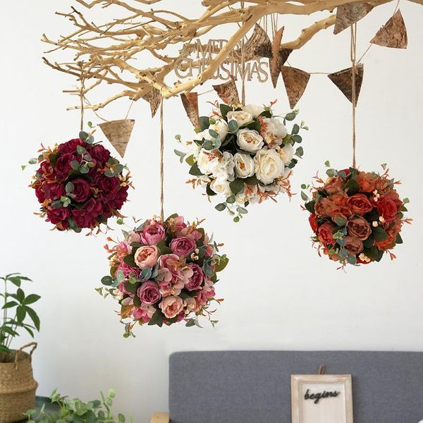 decorative flowers & wreaths 1 bunch of european artificial peony ball silk fake wedding party home decoration bouquet wreath high-grade
decorative flowers & wreaths 1 bunch of european artificial peony ball silk fake wedding party home decoration bouquet wreath high-grade