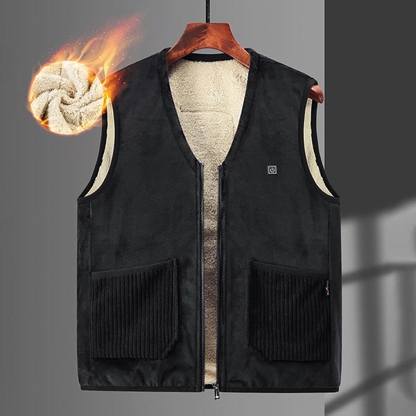 women's vests autumn winter smart heating cotton vest usb infrared electric women outdoor flexible thermal warm jacket#f3, Black;white
women's vests autumn winter smart heating cotton vest usb infrared electric women outdoor flexible thermal warm jacket#f3, Black;white
