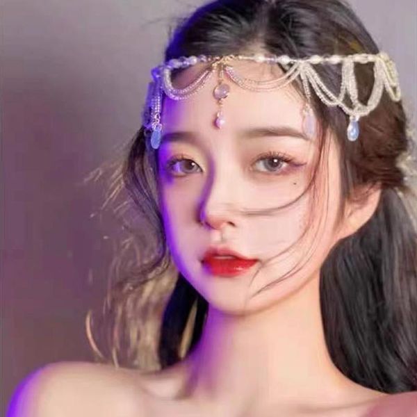 hair clips & barrettes handmade pearl crystal necklace female clavicle chain retro accessories eyebrow pendant forehead, Golden;silver
hair clips & barrettes handmade pearl crystal necklace female clavicle chain retro accessories eyebrow pendant forehead, Golden;silver
