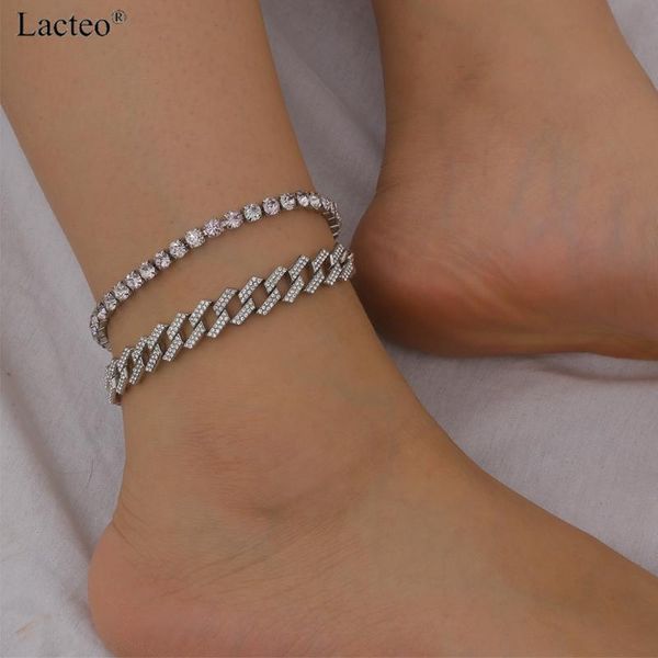 anklets lacteo cuban chain rhinestone anklet jewelry for women statement double shiny crystal summer beach barefoot sandals, Red;blue
anklets lacteo cuban chain rhinestone anklet jewelry for women statement double shiny crystal summer beach barefoot sandals, Red;blue