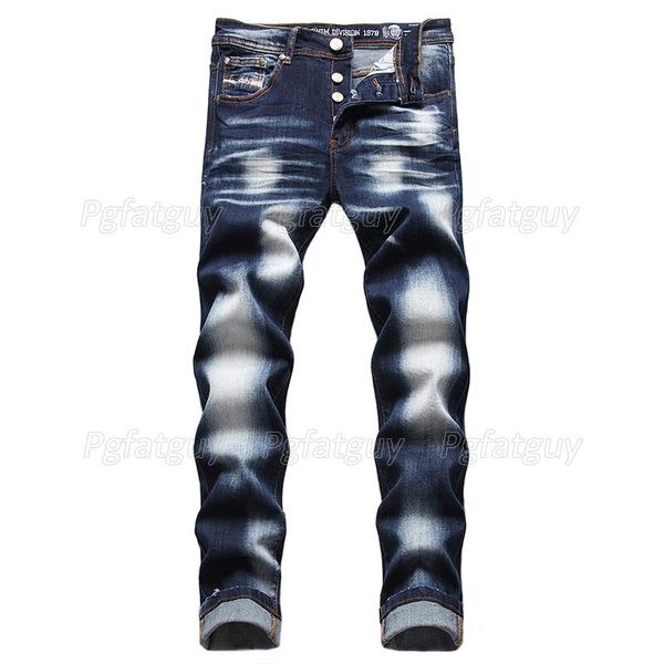 men's jeans fashion stretch trousers straight skinny slim fit 2021 autumn dark blue male clothes
men's jeans fashion stretch trousers straight skinny slim fit 2021 autumn dark blue male clothes