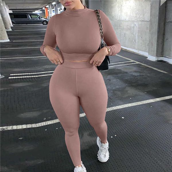 winter women sport fitness 2 two piece set outfits long sleeve crop t shirt leggings pants bodycon tracksuit 210930, White
winter women sport fitness 2 two piece set outfits long sleeve crop t shirt leggings pants bodycon tracksuit 210930, White