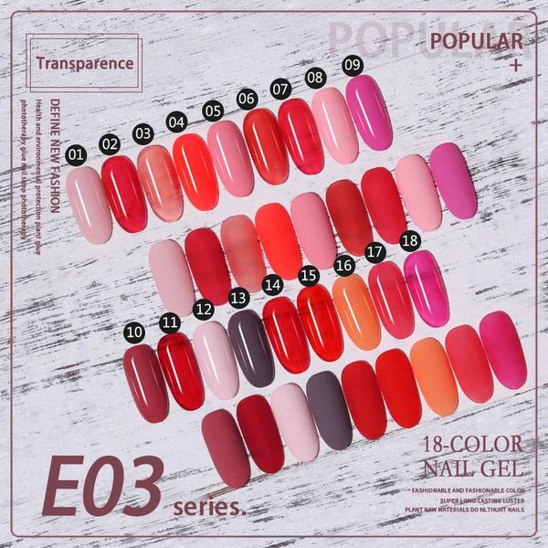 nail polish color rainbow gel 7.5ml caramel pudding red series 18 set manicure uv varnish soak off semi permanent nails art
nail polish color rainbow gel 7.5ml caramel pudding red series 18 set manicure uv varnish soak off semi permanent nails art