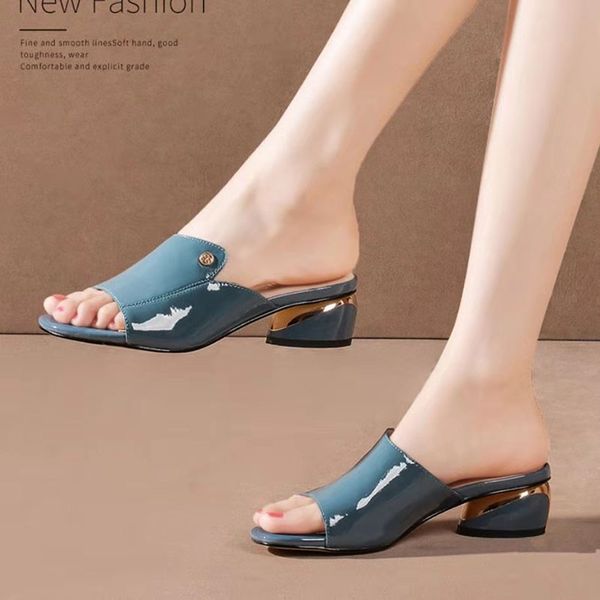 high grade women shoes sandals slipper in summer, Black