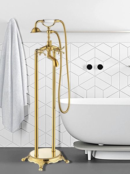 bathroom shower sets bathtub faucets luxury gold brass faucet rain handheld euro floor stand telephone bath mixer tap wf-5021k
bathroom shower sets bathtub faucets luxury gold brass faucet rain handheld euro floor stand telephone bath mixer tap wf-5021k