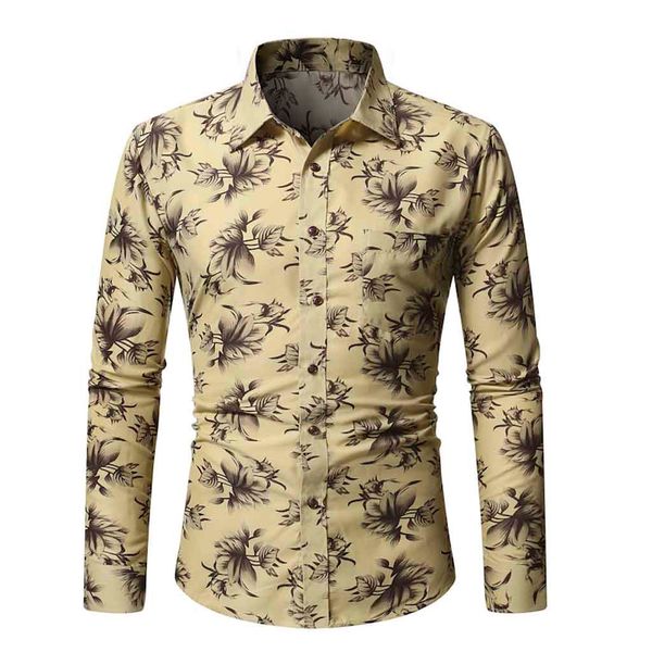 men casual shirt printed regular england style men's shirt long sleeve slim fit casual business button shirt top, White;black
men casual shirt printed regular england style men's shirt long sleeve slim fit casual business button shirt top, White;black