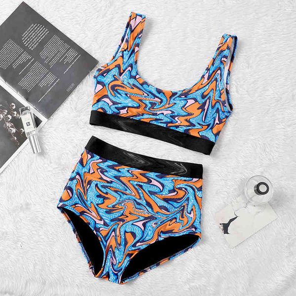 women's bikini swimwear letter board with conservative sports tb split high waist, White;black
women's bikini swimwear letter board with conservative sports tb split high waist, White;black