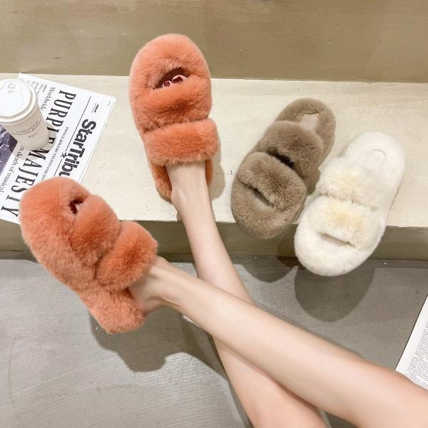 slippers fur shoes ladies' big size platform low slipers women flock plush flat 2021 rubber basic slides rome fabric hoof heels, Black
slippers fur shoes ladies' big size platform low slipers women flock plush flat 2021 rubber basic slides rome fabric hoof heels, Black