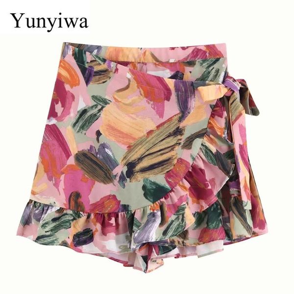 skirts 2021 women sweet tropical flower leaves print pleated ruffles mini skirt faldas mujer ladies elastic waist lace up, Black
skirts 2021 women sweet tropical flower leaves print pleated ruffles mini skirt faldas mujer ladies elastic waist lace up, Black