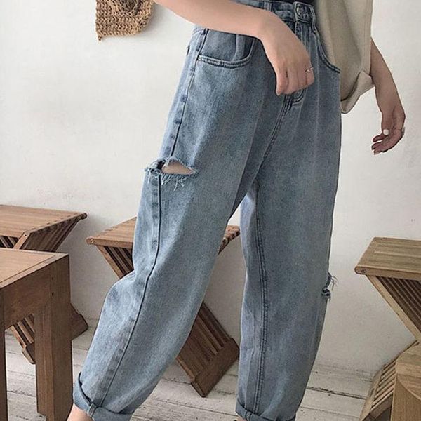 women's jeans women full length patchwork straight ladies denim trousers casual aesthetic streetwear all-match clothing pantalon mujer, Blue
women's jeans women full length patchwork straight ladies denim trousers casual aesthetic streetwear all-match clothing pantalon mujer, Blue