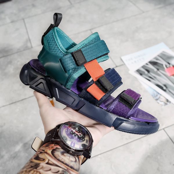 2021 mens summer purple beach sandals mens new fashion sandals mens novelty non-sliip casual sneakers sandalias hombre verano, Black
2021 mens summer purple beach sandals mens new fashion sandals mens novelty non-sliip casual sneakers sandalias hombre verano, Black