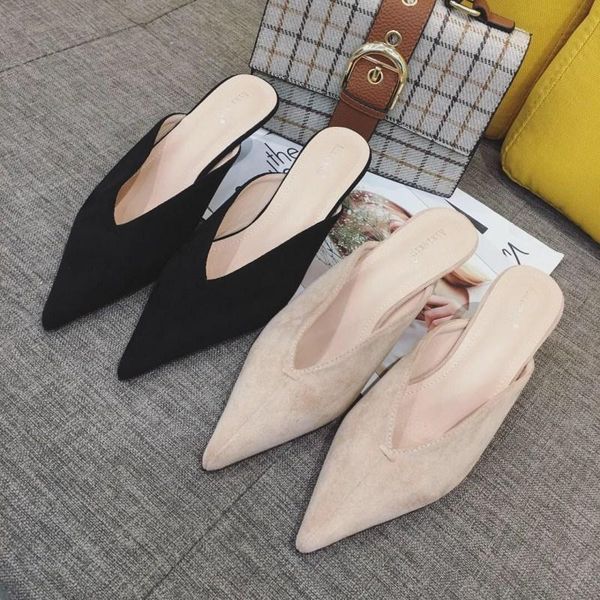 slippers casual pointed toe shallow shoes low mules for women 2021 lace butterfly-knot slides thin heels loafers luxury cover ru, Black
slippers casual pointed toe shallow shoes low mules for women 2021 lace butterfly-knot slides thin heels loafers luxury cover ru, Black
