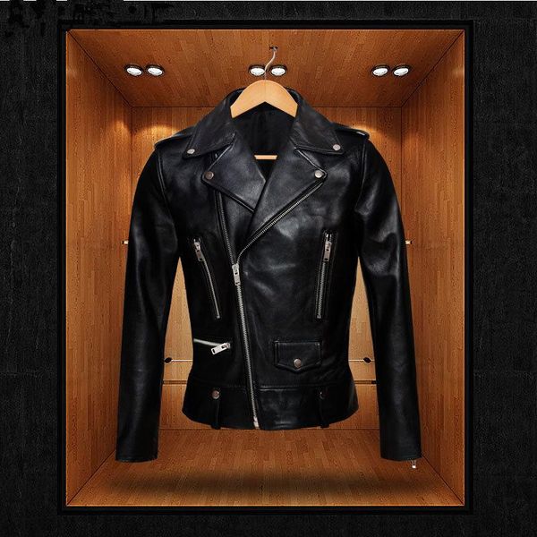 men's leather & faux genuine jacket men real sheepskin bomber jackets spring autumn motocycle streetwear 2021 coat mf036, Black
men's leather & faux genuine jacket men real sheepskin bomber jackets spring autumn motocycle streetwear 2021 coat mf036, Black