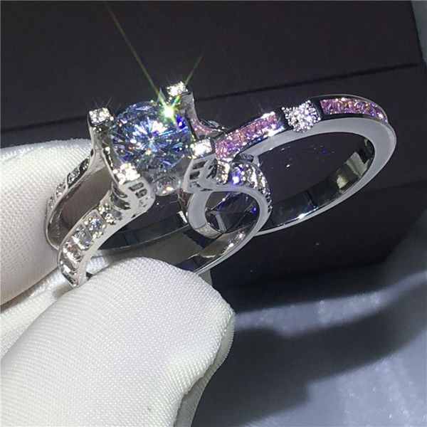 wedding rings drop 3 colors 2-in-1 ring set 5a zircon crystal white gold filled engagement band for women men bijoux, Slivery;golden
wedding rings drop 3 colors 2-in-1 ring set 5a zircon crystal white gold filled engagement band for women men bijoux, Slivery;golden
