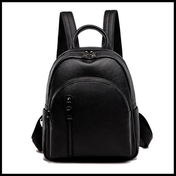 natural cowhide leather zipper backpack 2021 large capacity travel bag for ladies school student
natural cowhide leather zipper backpack 2021 large capacity travel bag for ladies school student