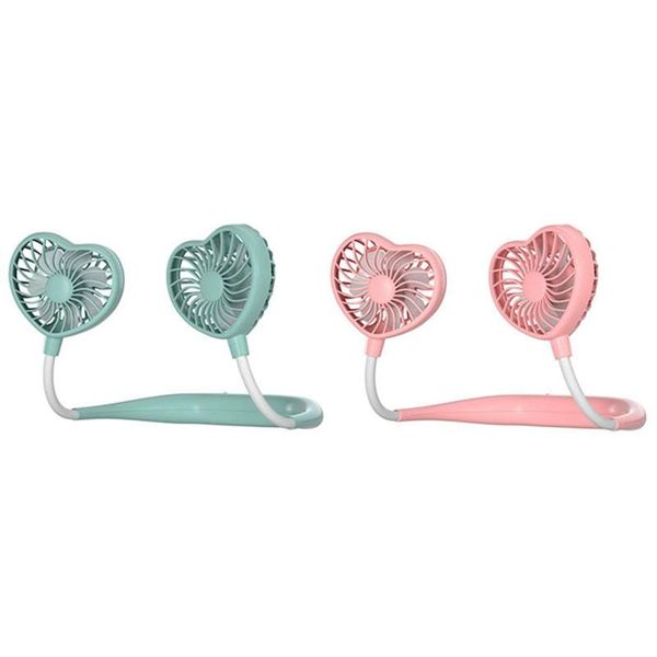 electric fans 2 pcs mini usb portable fan neck ventilator small desk air cooler conditioner pink & cyan-blue
electric fans 2 pcs mini usb portable fan neck ventilator small desk air cooler conditioner pink & cyan-blue