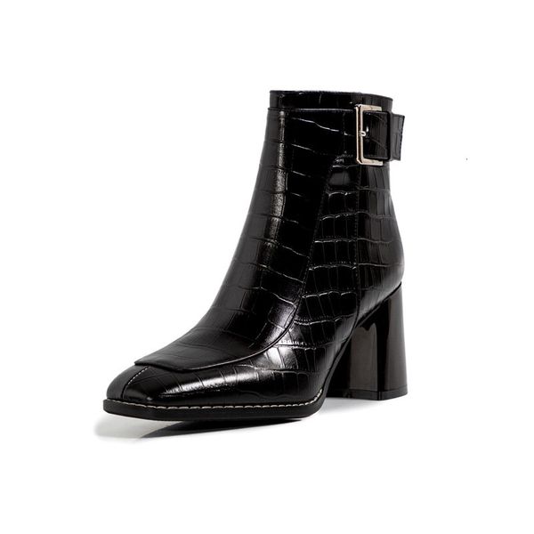 boots moonmeek genuine leather boots fashion square toe high heels ladies shoes autumn winter buckle ankle for woman1 pq1y, Black
boots moonmeek genuine leather boots fashion square toe high heels ladies shoes autumn winter buckle ankle for woman1 pq1y, Black