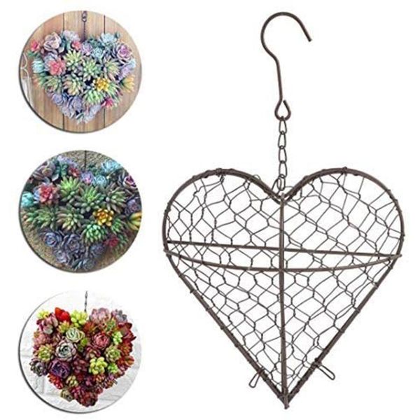 other garden supplies heart shape hanging planter metal artificial plant flower pots storage basket
other garden supplies heart shape hanging planter metal artificial plant flower pots storage basket