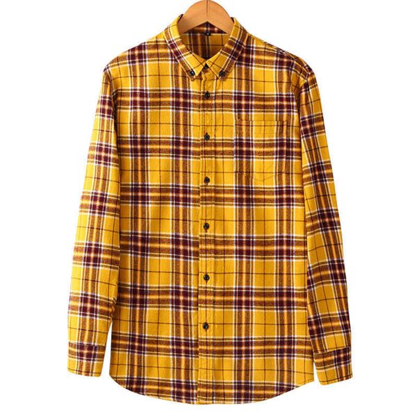 flannel plaid shirt mens chemise homme manche longue men's button down regular fit long sleeve casual red checkered shirts 4xl 210527, White;black
flannel plaid shirt mens chemise homme manche longue men's button down regular fit long sleeve casual red checkered shirts 4xl 210527, White;black