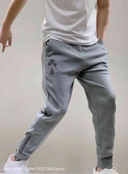 croix cross embroidered casual ch pants fashion brand men's and women's loose couple, Black
croix cross embroidered casual ch pants fashion brand men's and women's loose couple, Black