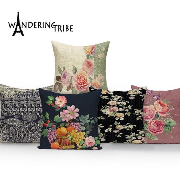 cushion/decorative pillow plant print throw pillows cartoon style decorative for bed little flowers cushion covers retro pillowcases sofa cu
cushion/decorative pillow plant print throw pillows cartoon style decorative for bed little flowers cushion covers retro pillowcases sofa cu